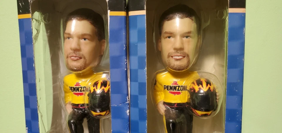 2 Bobblehead Steve Park #1 7 pulgadas Pennzoil Napa Racing 2003 Nascar Foto 3 de 4