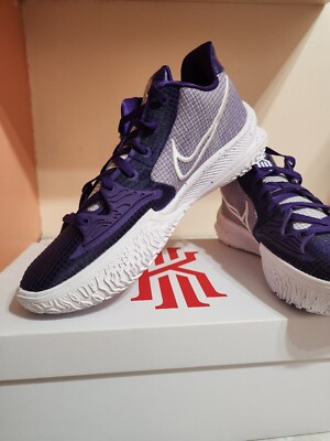 Men's Size 14.5 Nike Kyrie Low 4 TB Promo Court Purple White