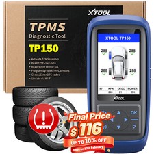 XTOOL TP150 TPMS Tire Programmer Universal Se...