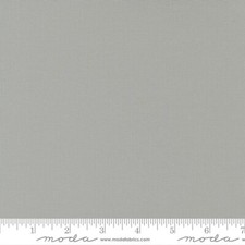 1yd x 42" 100 cotton Moda Bella Solids Gray 9900 83