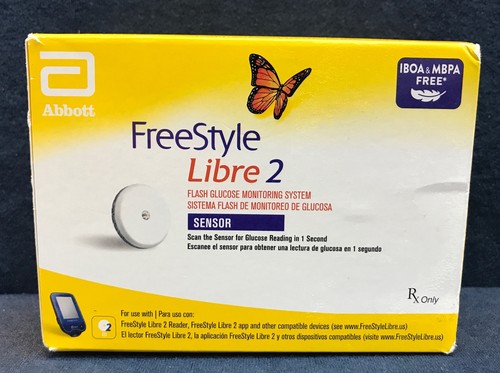FreeStyle LlBRE 2 Sensor neu in versiegelter Verpackung - 11/2025