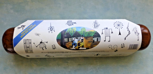 African Wooden Awale strategy game with 48 Seeds+ & English instructions - Picture 2 of 8