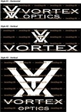 Vortex Optics - Tactical/Hunting Scopes - Vinyl Die-Cut Peel N' Stick Decals