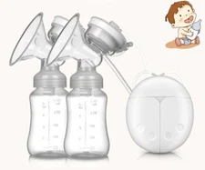 manual silicone breast pump and electric unilateral baby breastfeeding accessory