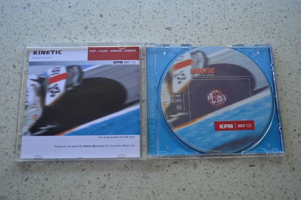 KINETIC FAT BEATS FOR ACTION RARE SOUND EFFECTS CD! LIBRARY MUSIC - Image 2 of 3