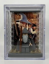 Collectible Force Pack Minifigure Display Case For Lego LOTR Gandalf