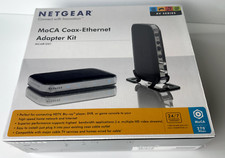Netgear MoCA Coax-Ethernet Adapter Kit MCAB1001, New, sealed, ships from USA