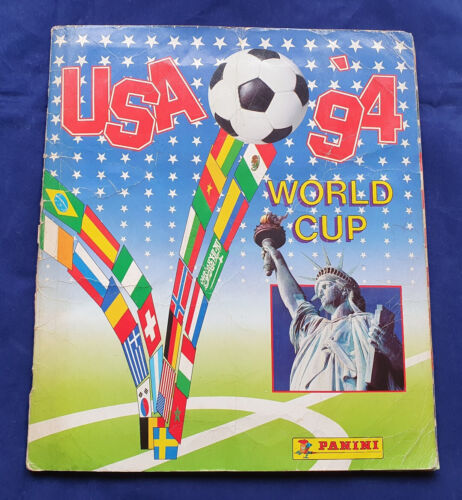 Panini Mondiali Guerra Mondiale 1994 Coppa del Mondo USA 94, album completo - Adesivo Maradona, ok-povero - Foto 1 di 13