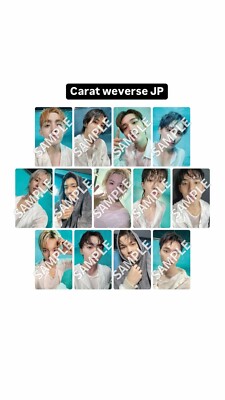 SEVENTEEN 12th mini album SPILL THE FEELS web POB photocard UMS