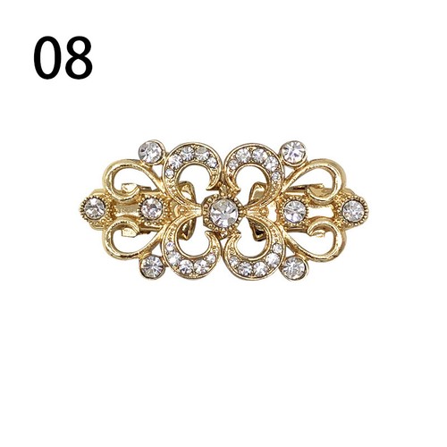 Lady Women Cardigan Clip Clasp Brooch Fastener Buckle Shawl Sweater Pins Jewelry - Picture 20 of 24