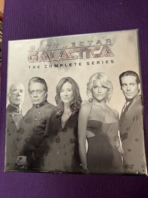 Battlestar Galactica The Complete Series 25 DVD Box Set( Open Box