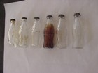 6 ORIGINAL MINI EMBOSSED COCA COLA/TRADEMARK REGISTERED- AROUND CENTER OF BOTTLE — photo 4