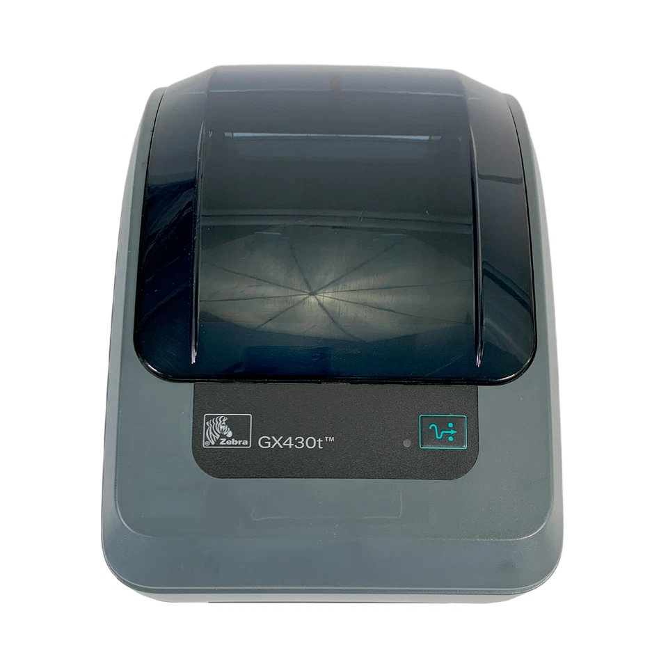 Zebra GX430T Thermal Transfer Barcode Label Printer 300 dpi USB Ethernet Serial - Image 2 of 4
