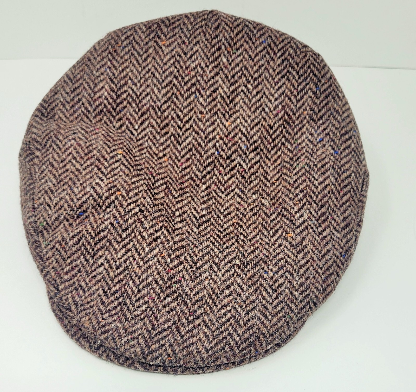 Irish Vintage Flat Cap Donegal Wool Tweed Hat Made in Ireland | eBay