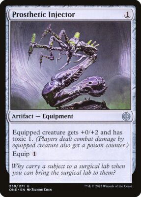 MTG Prosthetic Injector (239/530) Phyrexia All Will Be One LP