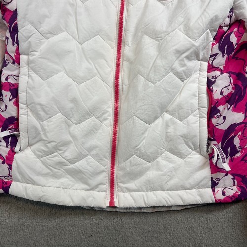 Shred Dog Jacket Girls 8 White Thinsulated Packable Oudoor Sports - Picture 3 of 12
