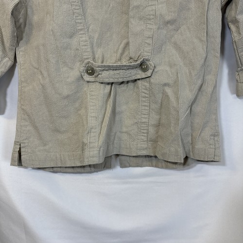 Royal Robbins Jacket Women Beige Top 3/4 Bell Sleeve Zip - Picture 9 of 15