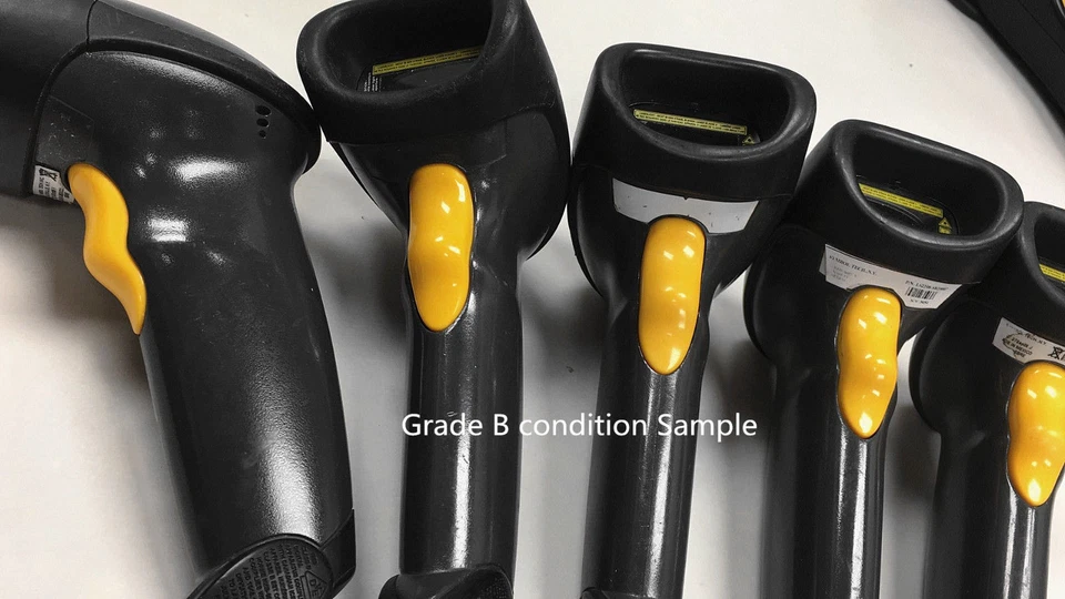 Motorola Symbol Barcode Scanner Model: LS2208 USB Black with USB cable - Grade B - Image 3 of 4