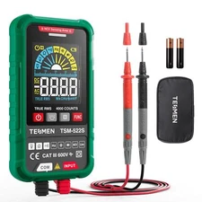 Tsm522s Smart Digital Multimeter Autoranging Volt Meter Trms 4000 Counts Voltage