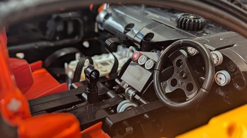 NUEVO Mazda RX-7 Master 1:8 Juego de Construcción - 3295 Piezas - Kit Modelo Hágalo Usted Mismo - Imagen 6 de 10