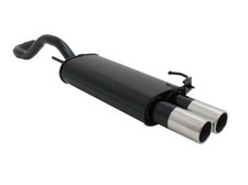 Endschalldämpfer Auspuff VW Polo 6N/6N2 ab 1994 bis 2001 Auspuff 2x76mm