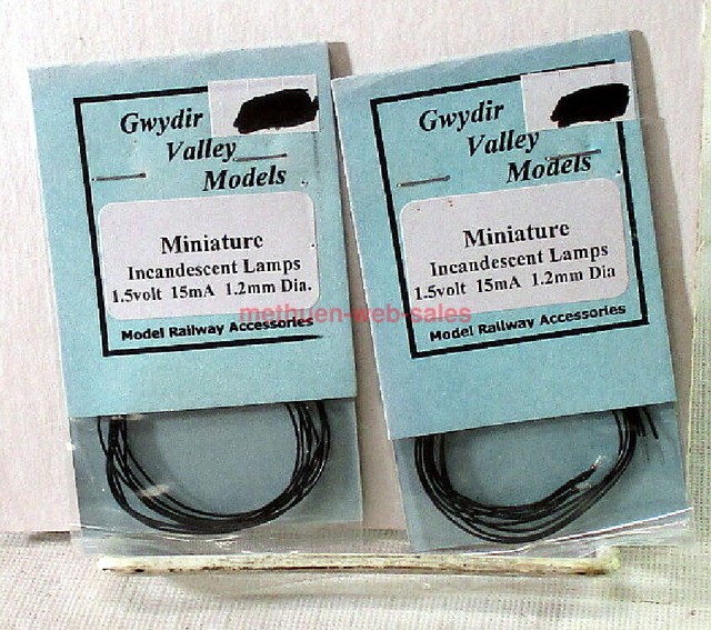 Clear Micro Miniature Lamps 1.5V 25mA 1.2mm Diameter Package of 20