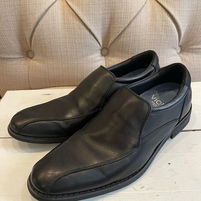 Vionic Eric Men\'s US Size 13 Black Leather Slip On Loafers Dress Shoes Vionic Men main image 4