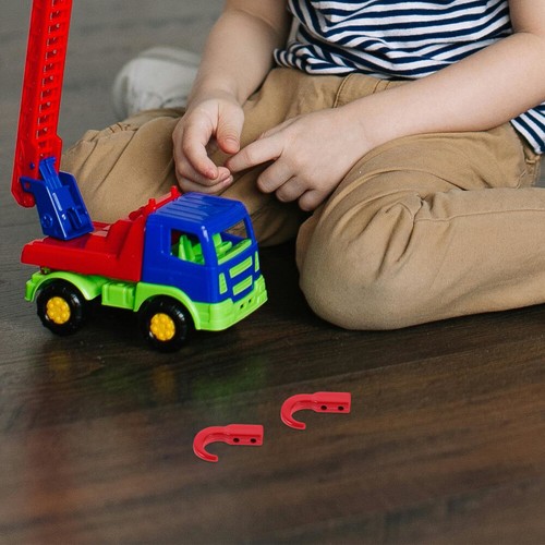 Metal Trailer Hook Toys Work Front Bumper Screw-on Tow Crawler Accessory - Picture 7 of 12