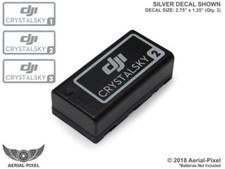 DJI CrystalSky Battery Number Label Decal Sticker Skin Multiple Colors Available