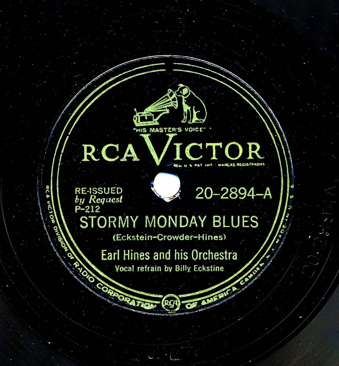 EARL HINES and his Orchestra on E 1948 RCA Victor 20-2894 - Stormy