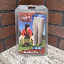 Vintage Rawlings Youth Baseball Pants Size Large New In Package