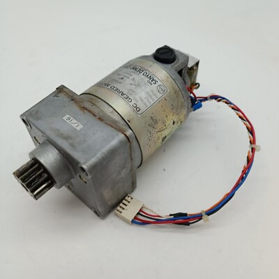 Sanyo Denki D8G-516 DC Geared Motor 10V 14W f/ Open Array Radar