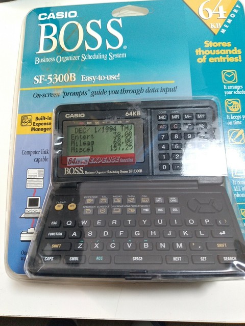 electronic organizer casio