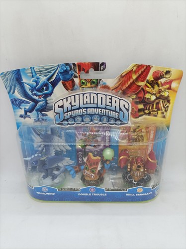 Slay The Spire Skylanders Spyro's Adventure: Triple Character Pack ( Whirlwind, Double Trouble, Drill Sergeant Skylanders Imaginators Ps4 - Foto 8