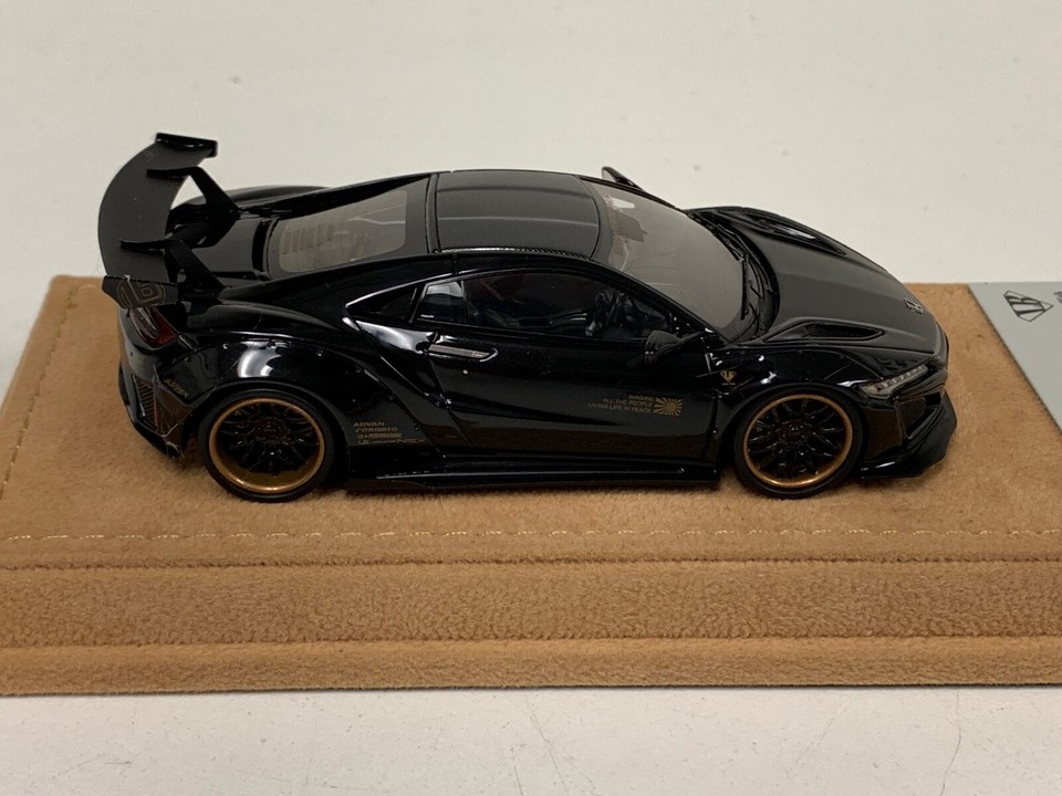 1/43 Eidolon Make Up Acura Honda NSX Liberty walk in Black with