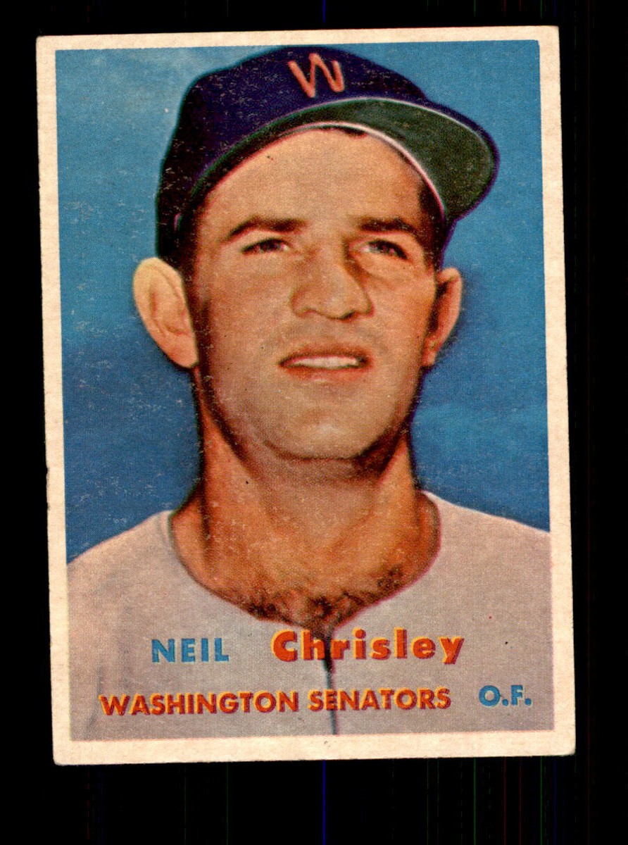 1957 Topps #320 Neil Chrisley EX-MT | eBay