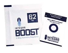 Integra Boost 8G Humidiccant Bulk 62% (50/Pack) – 2-Way Humidity Control Packs –