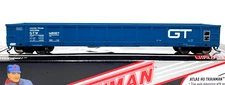HO ATLAS 20000251 TRAINMAN EVANS GONDOLA GRAND TRUNK WESTERN GTW 148007