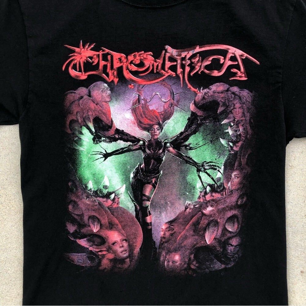 Lady Gaga Dodgers Stadium 2022 Chromatica Tour Concert Tee