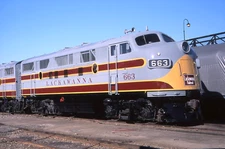 Original Slide: DL&W Delaware Lackawanna & Western F3A 663 - Restored