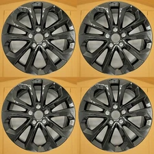 For Honda Accord OEM Design Wheel 18" 18x8 2013-2015 GLOSS BLACK 4PCS Rim 64048