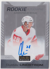 2020-21 O-Pee-Chee Platinum Rainbow Gustav Lindstrom #R-GL Rookie Auto RC