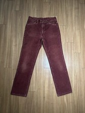 Vintage 80s Wrangler Corduroy 1W500 Pants Size 29x30