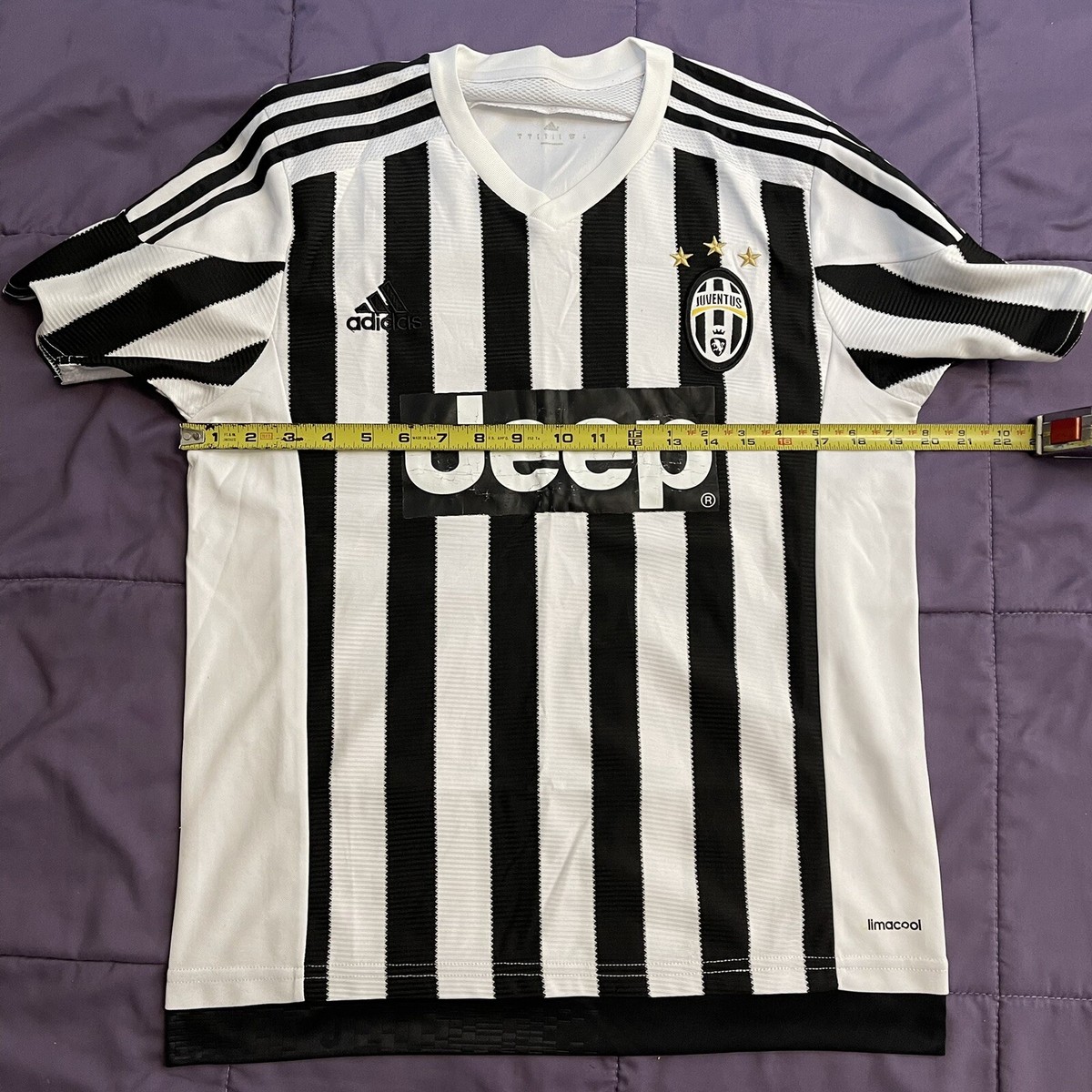 Maillot De Foot Domicile Juventus 2015-16 - Taille M, Adidas, Occasion