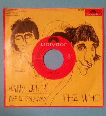 The Who   Happy Jack / I've Been Away  7  Single