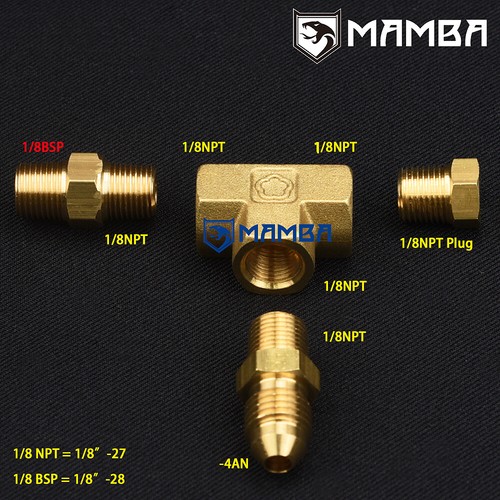 Turbo Oil & Water Line Kit For Toyota Land Cruiser 1HZ 4.2L 80 Series w/ CT26 - Picture 4 of 6