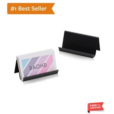 Business Card Holder for Desk, Business Card Holder Display Business Name Car...