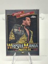 Brutus Beefcake 2026 Topps Chrome WWE #WMR-10 Wrestlemania Insert Trading Card