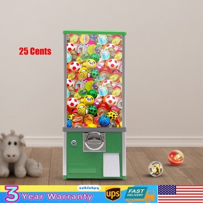 360° Rotation Coin Payment Candy Vending Machine Gumball - 4 Coins Invested