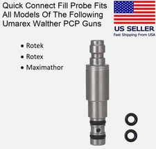 Air Fill QC Probe For Umarex Walther Rotek, Rotex & Maximathor PCP Air Rifles